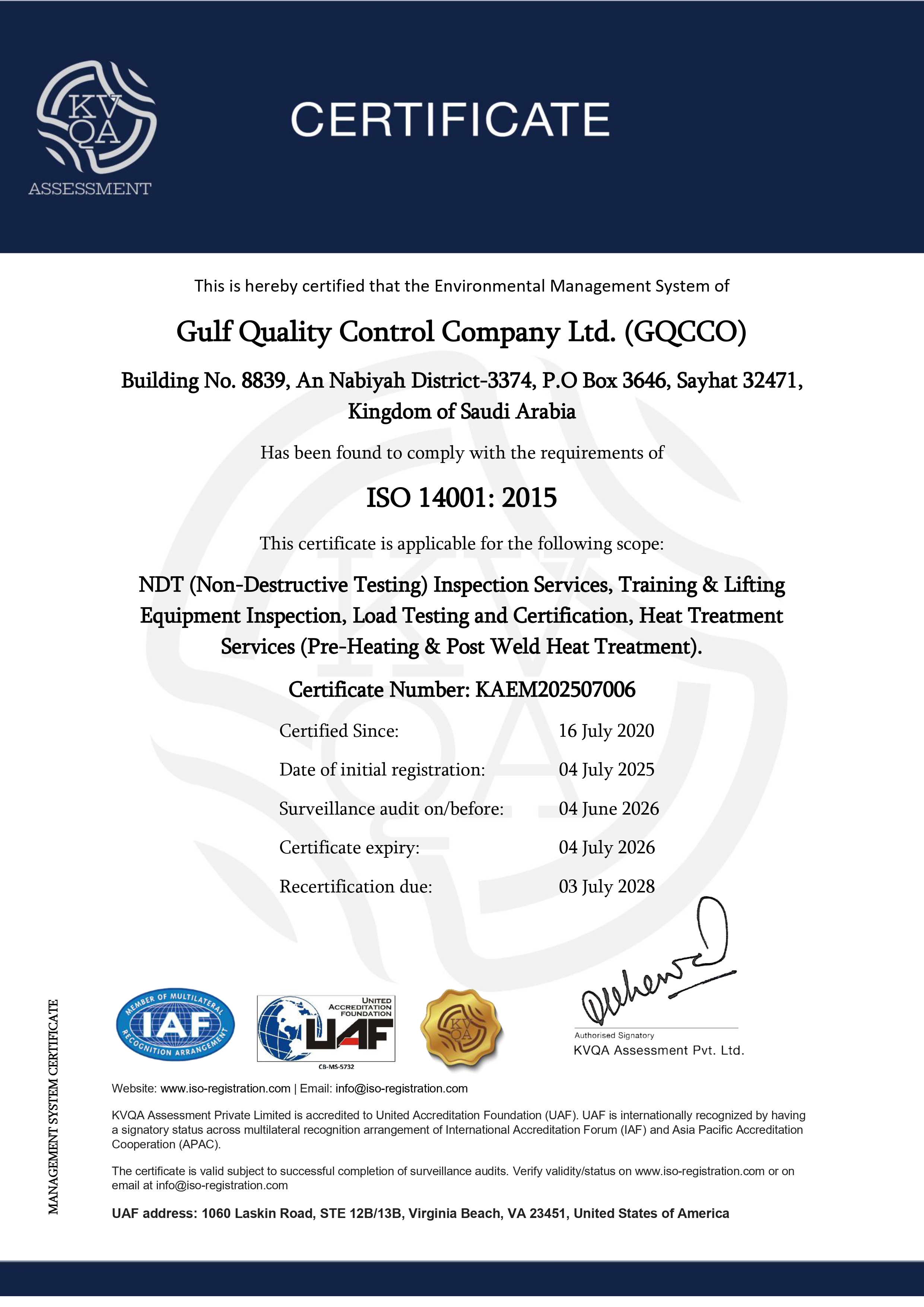 14001:2015